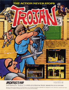 Trojan (Romstar) MAME2003Plus Game Cover